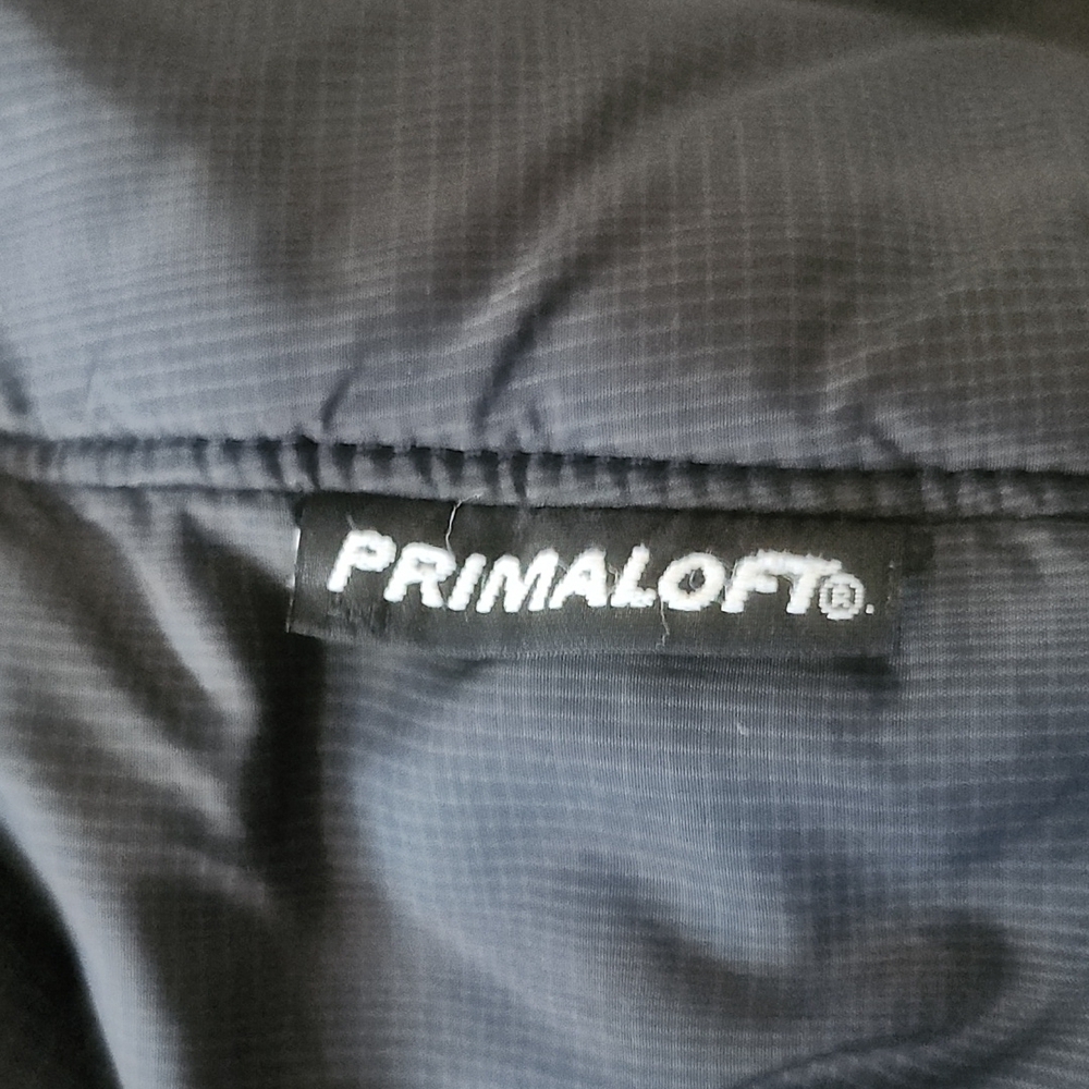 The North Face black lighter-weight patterned coat - Picture 6 of 12
